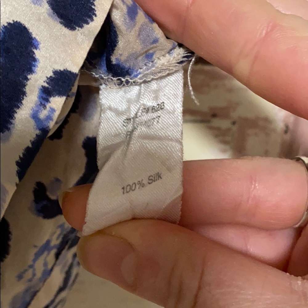 Cabi Silk Cascading Ruffled Tank - Picture 4 of 5